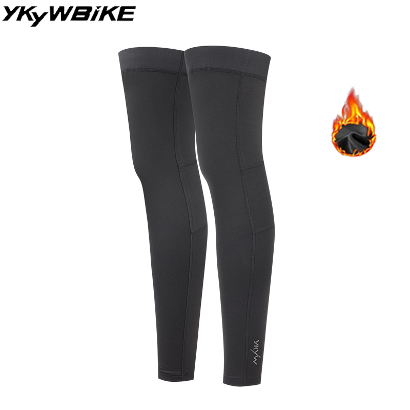 Cycling Gear Winter - Ykywbike ウィンターウォーマー サイクリングレッグウォーマー サーマルフリース 滑り止め 超軽量