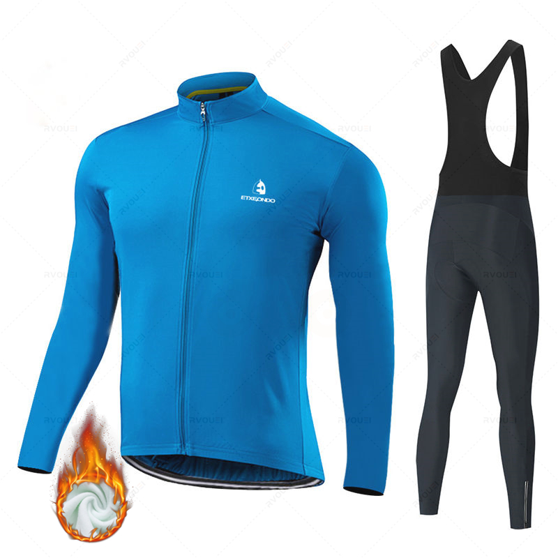 Cycling Gear Winter - 新しい 2026 冬フリース プロ ウィーラートルイ セット