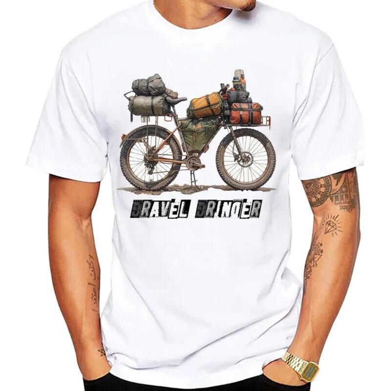 Cycling Gear Gravel - グラベル バイクパッキング サイクリング Tシャツ 夏 メンズ