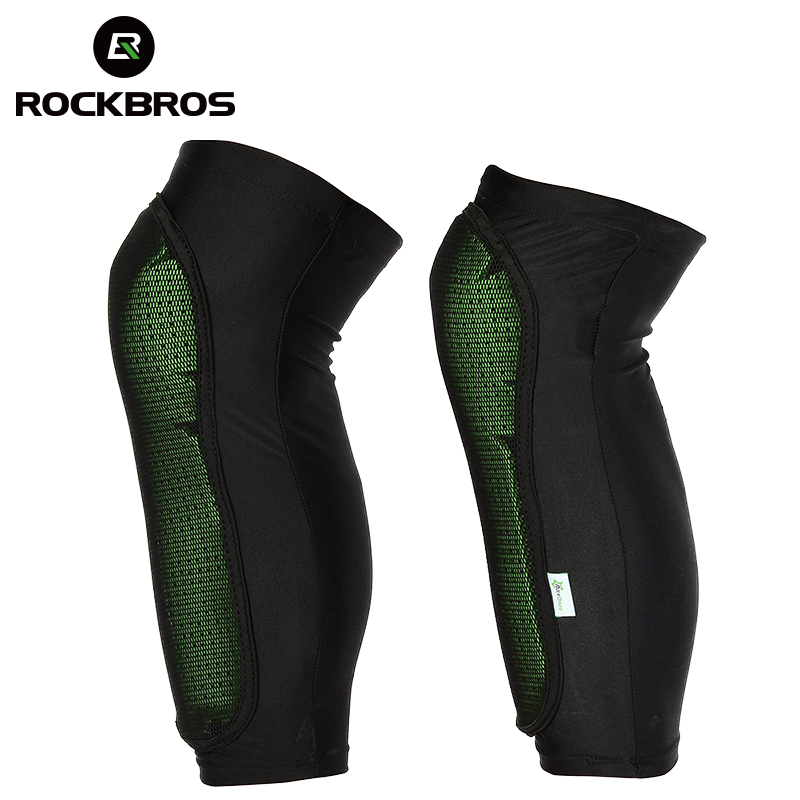 Cycling Gear Pants - Rockbros-スポーツレッグウォームニーパッドmtbサイクリング、自転車ニーパッド、ハイキング、サッカー、キャンプレギンス、レッグスリーブ用の保護ギア
