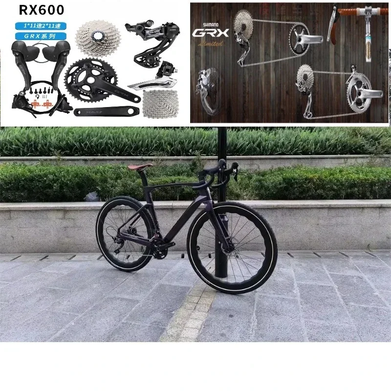 Cycling Gear Gravel - Twitter Gravel-V3 GRX RX600-22スピード グラベルバイク 油圧ディスクブレーキ
