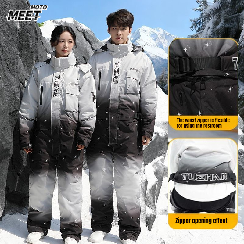 冬用スキーウェア 防水保温サイクリングフィッシングスーツ 車 - Cycling Gear Winter のレビューと価格