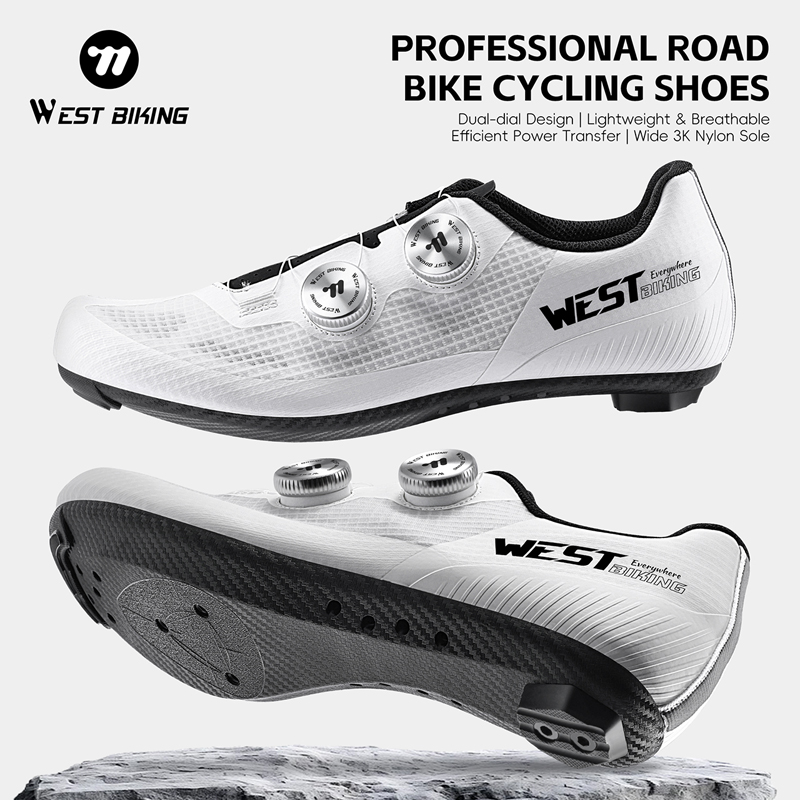 WEST BIKING メンズ カーボンソール ロードサイク - Cycling Shoe Insoles のレビューと価格