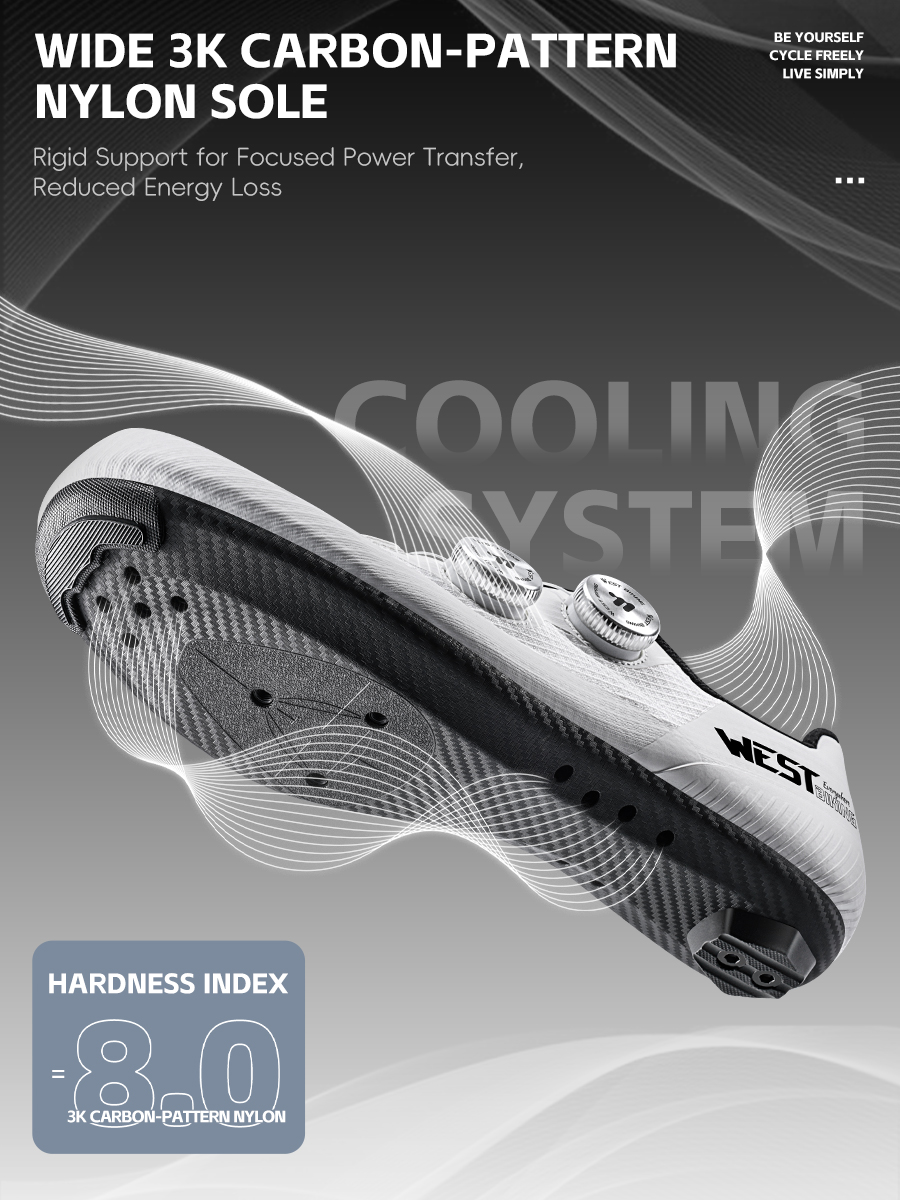 WEST BIKING メンズ カーボンソール ロードサイク - Cycling Shoe Insoles のレビューと価格