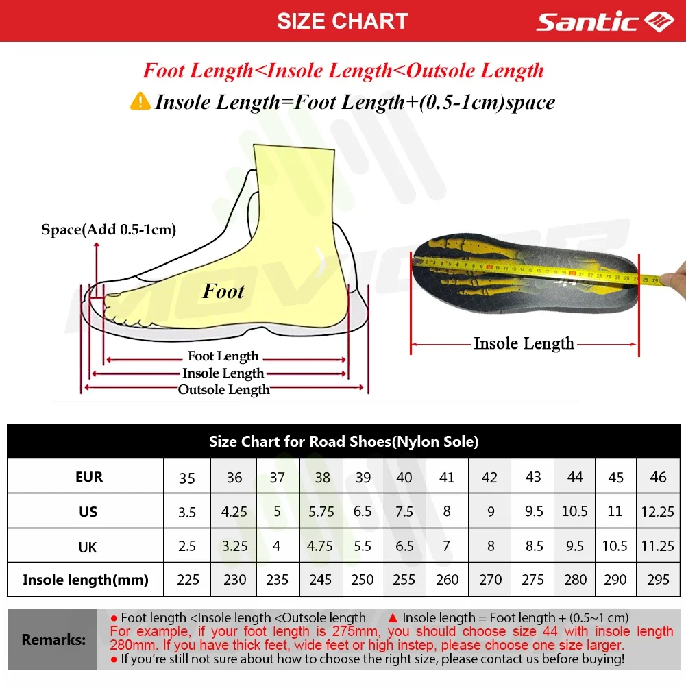 Santic メンズ ロック ロードバイク シューズ レディ - Cycling Shoe Insoles のレビューと価格