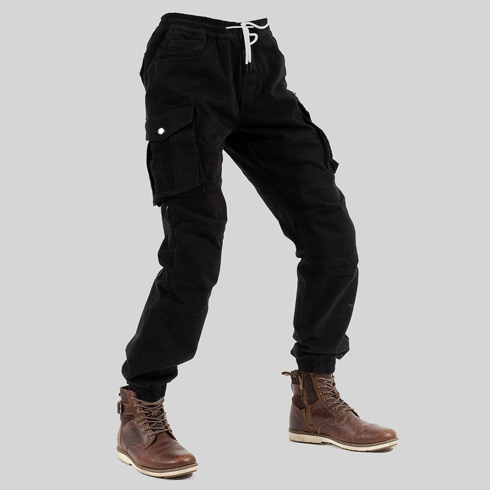 オートバイライディングパンツ男性用ズボン大きなポケット耐久性 - Cycling Gear Pants のレビューと価格