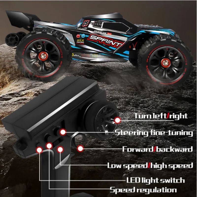 100km/h高速4WD RCカー、1:14ブラシレスモータ - Cycling Gear Box のレビューと価格
