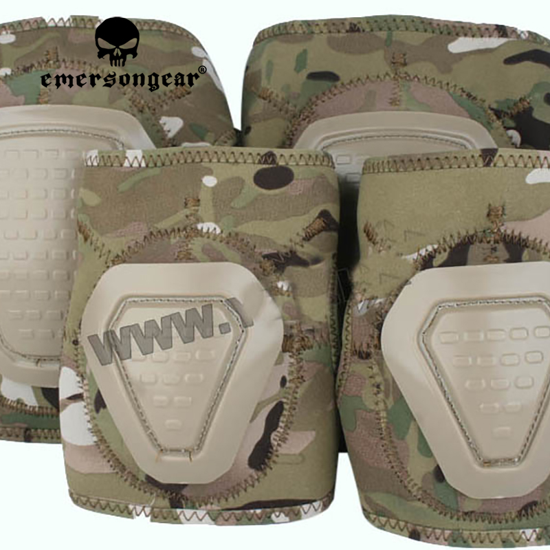 Emersongear DNI ネオプレン製肘膝パッドセット - Cycling Gear Winter のレビューと価格