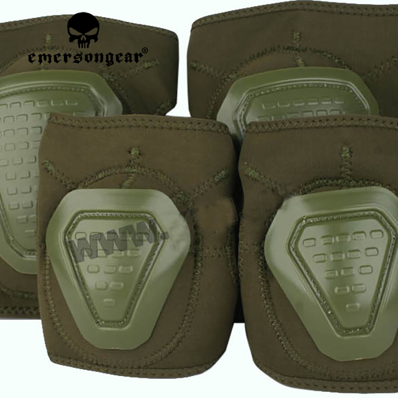 Emersongear DNI ネオプレン製肘膝パッドセット - Cycling Gear Winter のレビューと価格