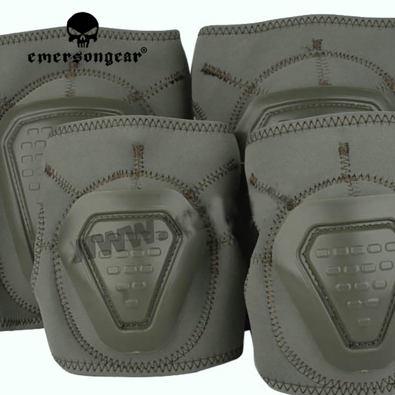 Emersongear DNI ネオプレン製肘膝パッドセット - Cycling Gear Winter のレビューと価格