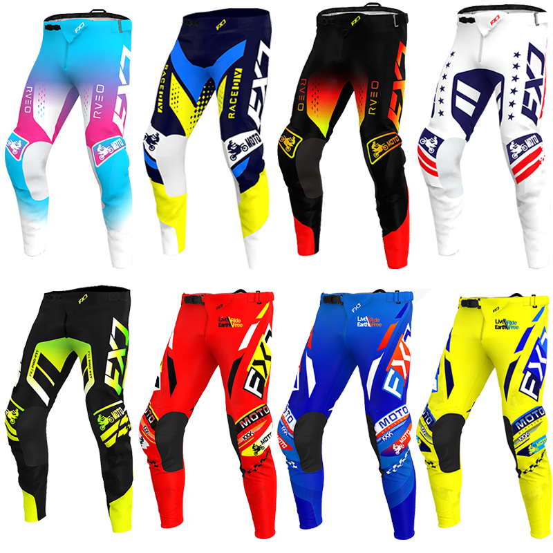 モトクロスパンツ子供ティーンエイジャー大人 MX パンツ D - Cycling Gear Pants のレビューと価格