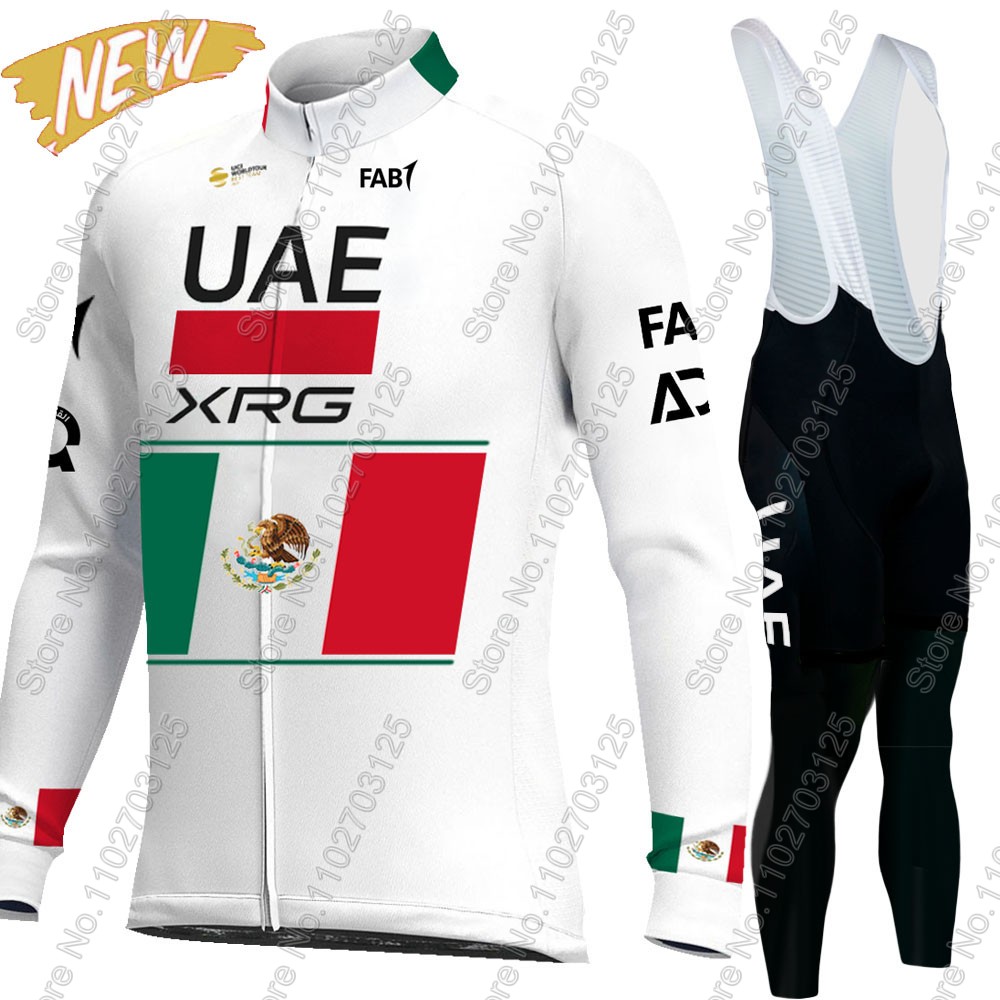 UAEチーム サイクリング 2026 メキシコ ジャージセッ - Cycling Gear Winter のレビューと価格