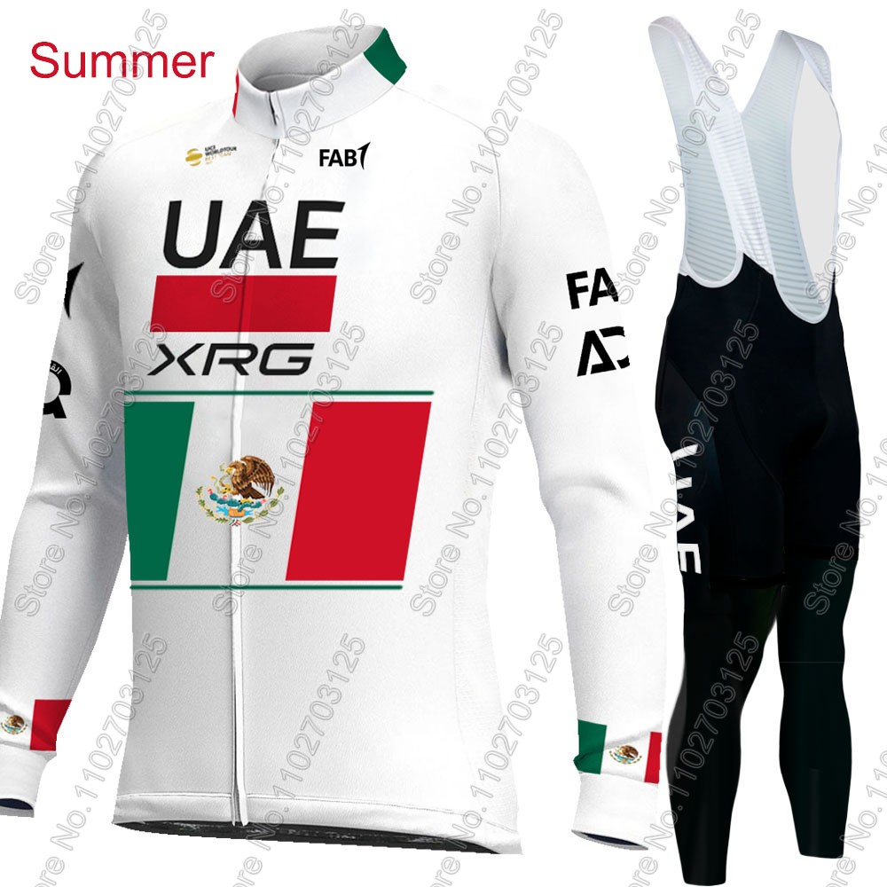 UAEチーム サイクリング 2026 メキシコ ジャージセッ - Cycling Gear Winter のレビューと価格