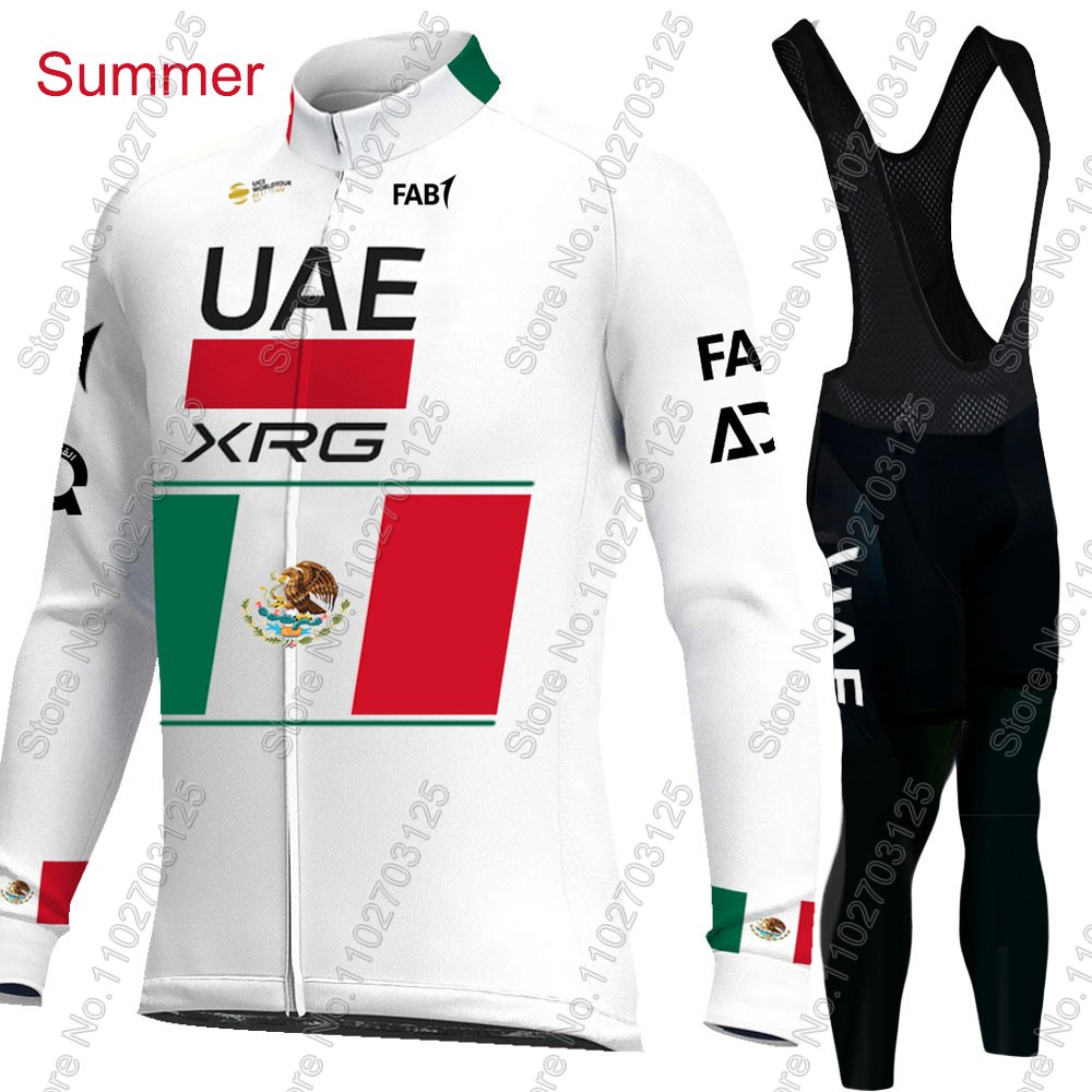 UAEチーム サイクリング 2026 メキシコ ジャージセッ - Cycling Gear Winter のレビューと価格