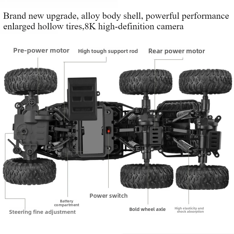 かわいいおもちゃの車のギフトアップグレード合金 6WD クラ - Cycling Gear Box のレビューと価格
