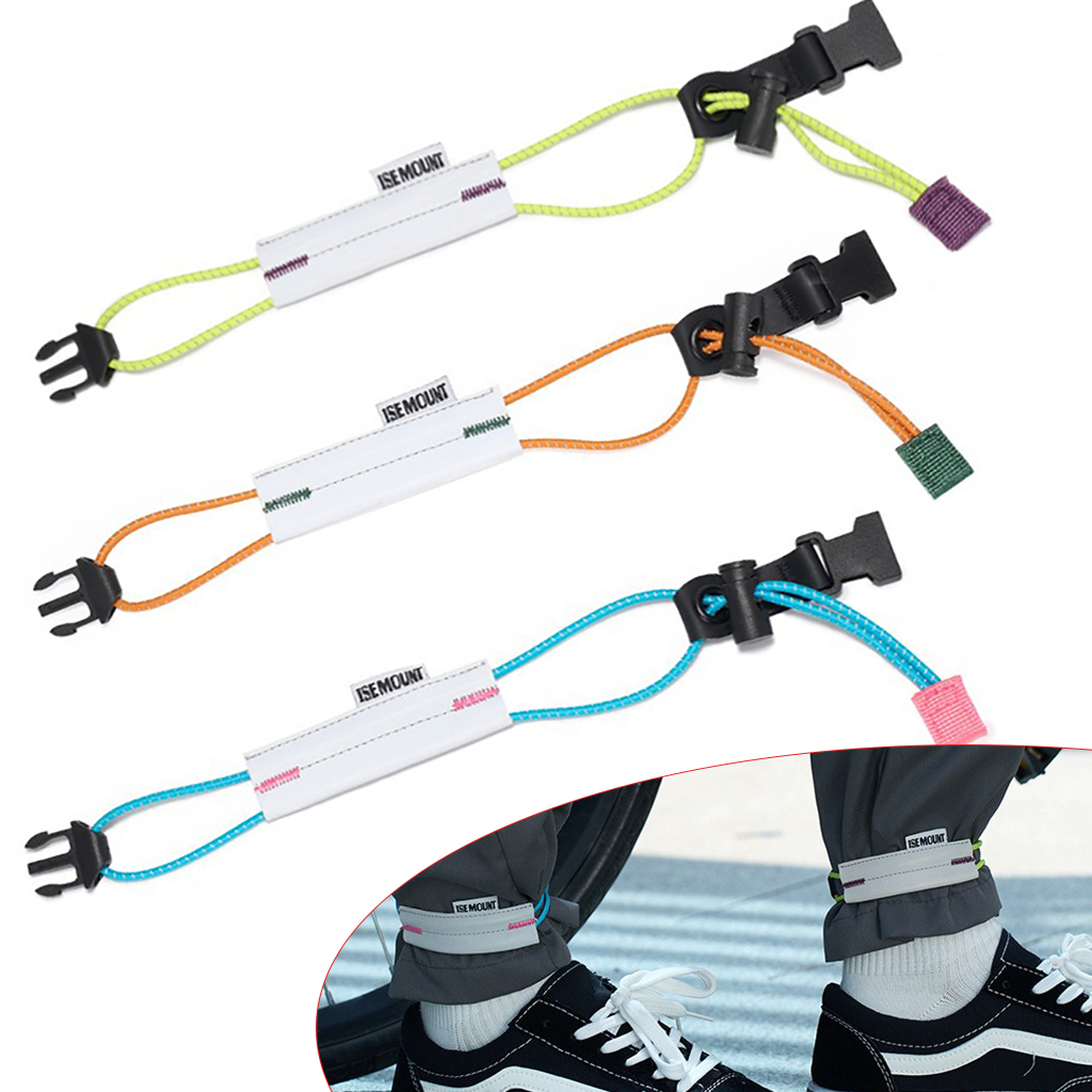 反射サイクリングパンツストラップ調節可能な自転車レッグクリッ - Cycling Gear Pants のレビューと価格