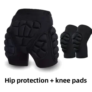 子供用スキーヒッププロテクターパンツ アイススクータースポー - Cycling Gear Pants のレビューと価格
