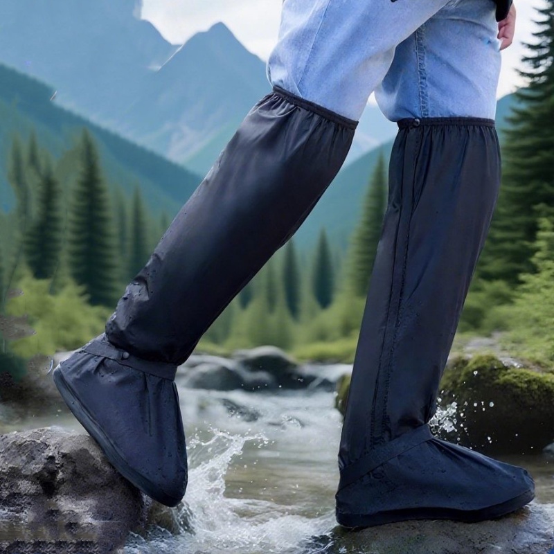 60 センチメートル高チューブ厚みのある再利用可能な防水オー - Cycling Shoe Insoles のレビューと価格
