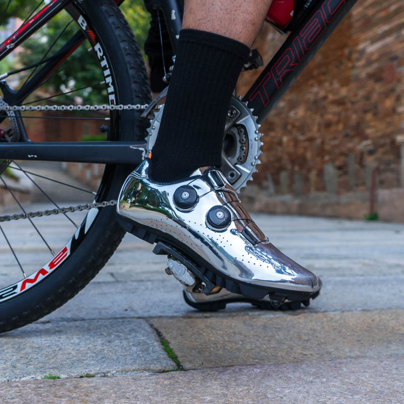 新しいユニセックスロードマウンテンバイクライディングシューズ - Cycling Shoe Insoles のレビューと価格