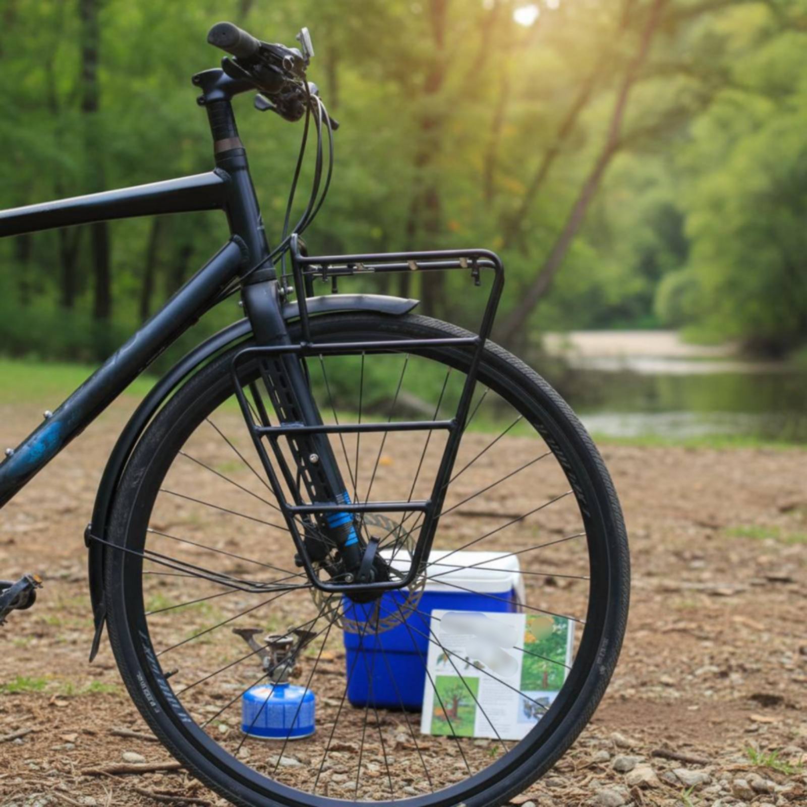 グラベルバイクフロントキャリア高強度サイクルフロント荷物ラッ - Cycling Gear Gravel のレビューと価格