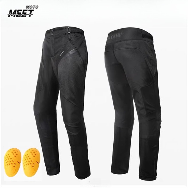 通気性のあるオートバイ用メンズパンツ CE認証済み保護ライデ - Cycling Gear Pants のレビューと価格