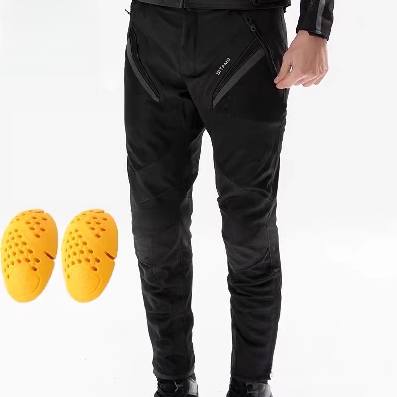 通気性のあるオートバイ用メンズパンツ CE認証済み保護ライデ - Cycling Gear Pants のレビューと価格